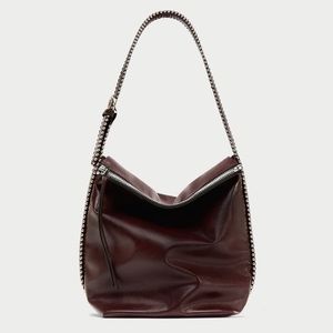 NWT Zara studded bucket bag 💥